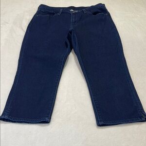 LEVIS STRAUSS & CO SIZE 8 Women's Blue Capris